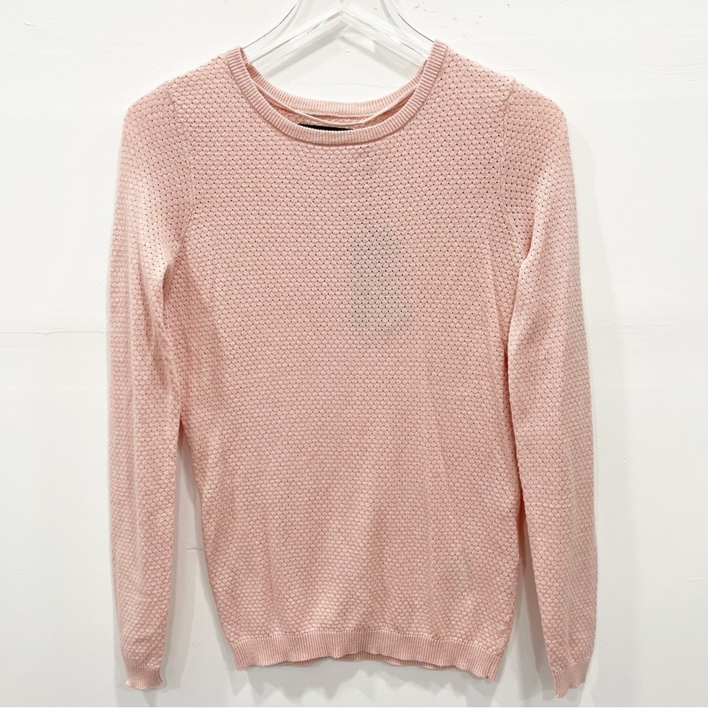 Vero Moda Long Sleeve O-Neck Blouse Noos Jumper Sweater in Srpia Rose XS